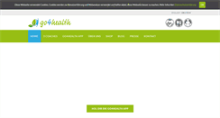 Desktop Screenshot of go-4-health.com
