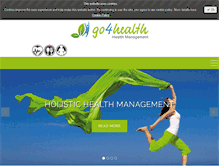 Tablet Screenshot of go-4-health.org